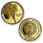 Belarus 10 roubles History Culture Ballet Dancer KM-129 PR70 PCGS gold coin 2005