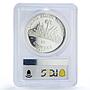 Haiti 10 gourdes Indian Chieftains Osceola PR69 PCGS silver coin 1971