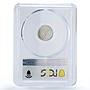 Mexico 1/20 onza Libertad Angel of Independence MS67 PCGS silver coin 1997