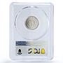 Mexico 1/10 onza Libertad Angel of Independence MS67 PCGS silver coin 1997
