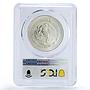 Mexico 1 onza Libertad Angel of Independence MS67 PCGS silver coin 1990