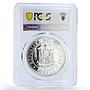 Philippines 50 piso Bataan Corregidor Battles KM-236 PL64 PCGS silver coin 1982