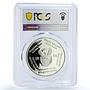 South Africa 2 rand Conservation Owl Bird Fauna PR69 PCGS silver coin 2004
