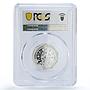 Ukraine 2 hryvnias Baby Zodiac Virgo Little Girl PR69 PCGS silver coin 2014