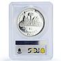 Haiti 10 gourdes Indian Chieftains Sitting Bull PR68 PCGS silver coin 1970