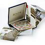 Isle of Man 5 2 1 pounds 50 20 10 5 1 pence Set Decimal PR silver coins 2000