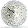 Latvia 1 lats x 3 Set State Times Values Politics proof silver coin 2006 - 2007