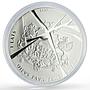 Latvia 1 lats x 3 Set State Times Values Politics proof silver coin 2006 - 2007