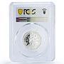 Ukraine 2 hryvnias Baby Zodiac Aquarius Little Water Carrier PR70 PCGS coin 2015