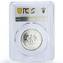 Venezuela Second War Chiefs USSR Stalin Politics PR67 PCGS silver medal 1957