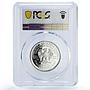 Venezuela Second War Chiefs USA Montgomery Politics PR68 PCGS silver medal 1957