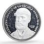 Chile 5 pesos Naval Academy 150th Anniversary Arturo Prat proof silver coin 1968