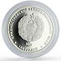 Transnistria 100 roubles Writer Petr Vershigora Literature silver coin 2005