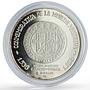 Mexico Numismatic Society Anniversary Carlos I 4 Reales silver medal coin 1971