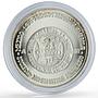 Mexico Numismatic Society Anniversary Carlos I 4 Reales silver medal coin 1971