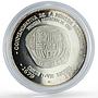 Mexico Numismatic Society Anniversary Carlos II 8 Reales silver medal coin 1971
