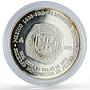 Mexico Numismatic Society Anniversary Carlos II 8 Reales silver medal coin 1971