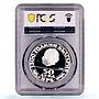 Bulgaria 50 leva Republic 1300 Anniversary Dimitrov PR67 PCGS silver coin 1981