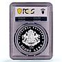Bulgaria 10000 leva Liberation 120th Anniversary PR67 PCGS silver coin 1998