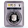 Philippines 200 piso UNICEF Save the Children Child Year PR69 PCGS coin 1990
