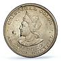 El Salvador 1 peso Cristobal Colon Large Bust KM-115 MS62 PCGS silver coin 1911