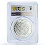 Denmark 500 kroner Margrethe II Coronation Jubilee PR70 PCGS silver coin 2012