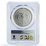 Mexico 1 onza Libertad Angel of Independence MS67 PCGS silver coin 1992