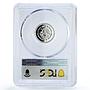 Mexico 1/10 onza Libertad Angel of Independence PR69 PCGS silver coin 1994