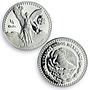 Mexico 1/4 onza Libertad Angel of Independence PR69 PCGS silver coin 1994