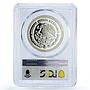 Mexico 1 onza Libertad Angel of Independence PR69 PCGS silver coin 1994
