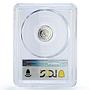 Mexico 1/20 onza Libertad Angel of Independence PR70 PCGS silver coin 1994