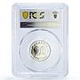 Malaysia 20 sen Republic Coinage Parliament House PR69 PCGS CuNi coin 1980