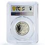 Malaysia 50 sen Republic Coinage Parliament House PR69 PCGS CuNi coin 1980