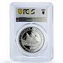 Turkiye 20 lira Admiral Umur Bey Ship Clipper PR69 PCGS silver coin 2017