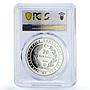 Turkiye 20 lira Zagan Pasha Mosque Islam Architecture PR69 PCGS silver coin 2018