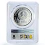 Vietnam 100 dong Atlanta Olympic Games Gymnast PR67 PCGS silver coin 1995
