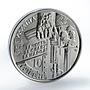 Ukraine 10 hryvnias Defenders of Donetsk Airport. cyborgs.ua. UNC coin 2018