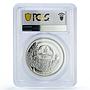Mongolia 500 togrog Woddland Spirits Rabbit Fauna PR70 PCGS silver coin ND 2019