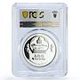 Mongolia 500 togrog Composer Amadeus Mozart Music PR70 PCGS silver coin 2006
