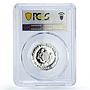 Malaysia 10 ringgit Third Malaysian 5-Year Plan KM-17 PR69 PCGS silver coin 1976
