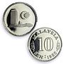 Malaysia 10 sen Republic Coinage Parliament House PR69 PCGS CuNi coin 1980
