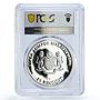 Malaysia 25 ringgit 9th South Asian Olympic Games PR70 PCGS silver coin 1980