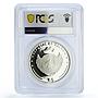 Palau 5 dollars Marine Life Sea Beauty Pink Shell PR70 PCGS silver coin 2014