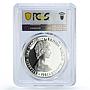 British Virgin Islands 5 dollars Royal Tern Bird KM-30a PR69 PCGS Ag coin 1981