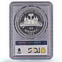 Haiti 50 gourdes Woman on the Beach Fineness Left PR67 PCGS silver coin 1973