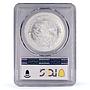 Mexico 1 onza Libertad Angel of Independence MS68 PCGS silver coin 1999