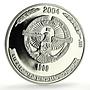 Nagorno-Karabakh Artsakh 1000 dram Goddess Astghik Mythology silver coin 2004