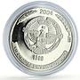 Nagorno-Karabakh Artsakh 1000 dram Goddess Astghik Mythology silver coin 2004