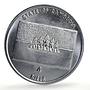 Cambodia 4 riels Barcelona Summer Olympic Games Tennis Player CuNi coin 1991
