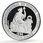 Peru 20 soles Atlanta Olympic Games Discus Thrower Piefort silver coin 1996